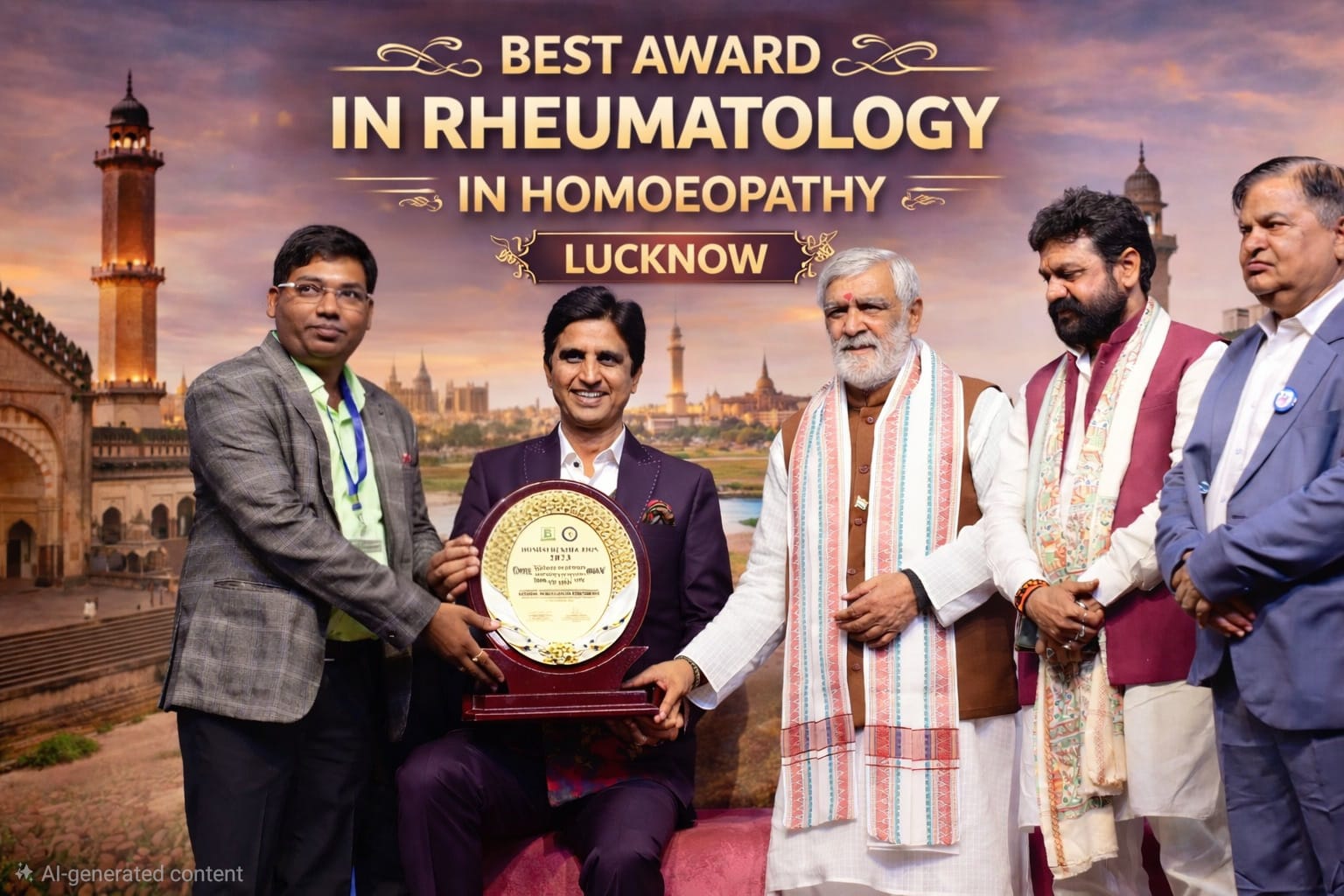 Dr. Rajeev Maurya in clinic